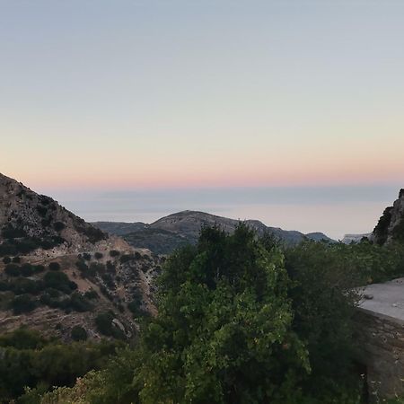 Naxos Mountain Retreat - Tiny House Build On Rock Apartman Kóronosz Kültér fotó